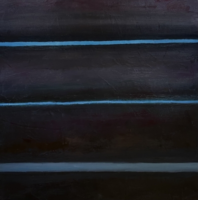 Unterwegs, 60x60cm, 2023